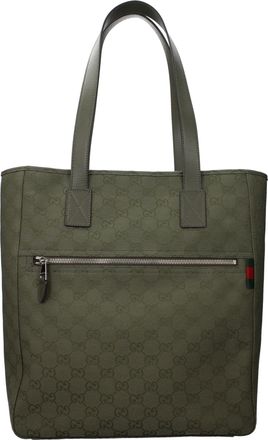 Gucci Herrens Umh&auml;ngetaschen Gr&uuml;n/Waldstoff