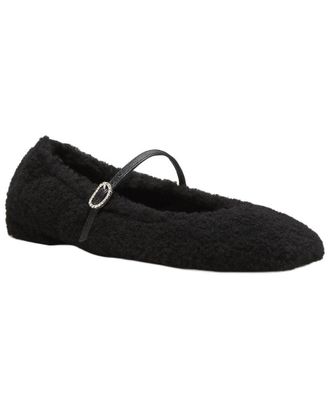 Stuart Weitzman Lennox Shearling Flat
