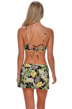 Sunsets Sporty Swim Skirt Bottoms in Night Bloom at Nordstrom, Size X-Large