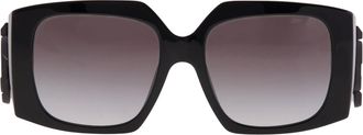 Jimmy Choo London Grey Gradient Butterfly Ladies Sunglasses JC5006U 50008G 55