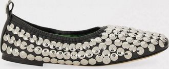 Tory Burch Ballerina Tory Burch in pelle con borchie all over