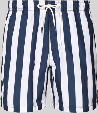 Shiwi Badehose mit Ges&auml;&szlig;tasche und elastischem Bund in Dunkelblau, Gr&ouml;&szlig;e XXL