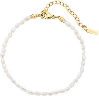 st. Moran Michel Freshwater Pearl Bracelet in White at Nordstrom Rack