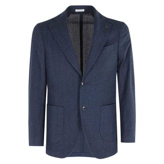 Breras Milano Cotton Resca Jacket - male - BRERAS - Blazers - Blue - XL - Jackets