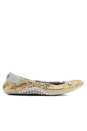 P448 Stella Paillettes Ballet Flat in Gold/white at Nordstrom, Size 41