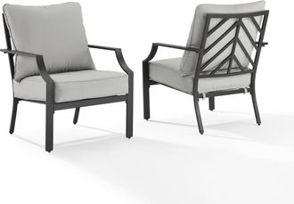 Crosley Furniture Otto 2Pc Outdoor Chair Set