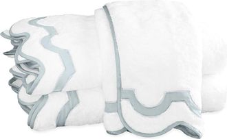 Matouk Mirasol Cotton Bath Towel in Pool at Nordstrom