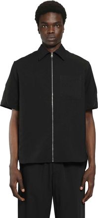 Givenchy Couture Seam Zip-Up Shirt