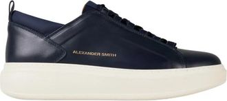 Alexander Smith Wembley Sneakers - Heren - Sneakers - Blauw - 45 EU - Leer - Schoenen
