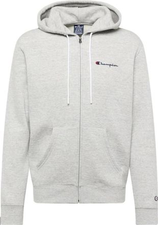 Champion Grijze Logo Ritsjas - Heren - Vesten met rits - Grijs - 2XL - Hoodies & sweatvesten