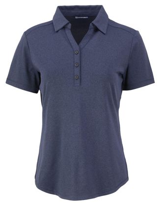 Cutter & Buck Forge Eco Stretch Recycled Womens Short Sleeve Polo
