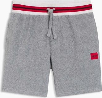 HUGO BOSS Mens Contrast Trim Shorts - Grey - Size: 35/34/32
