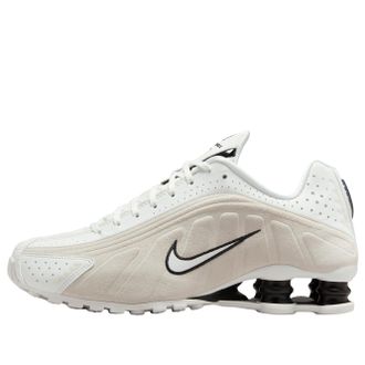 Nike (WMNS) Nike Shox R4 Summit White Light Orewood Brown HQ7739-100