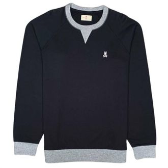 Psycho Bunny Mens Crewneck Sweatshirt In Black