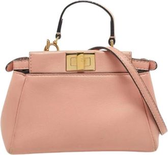 Fendi Pre-owned Mini Bags, female, Pink, Size: ONE SIZE Pre-owned Mini Bag