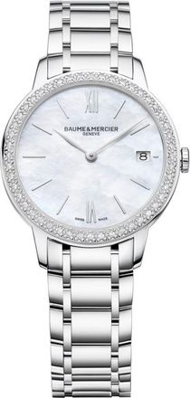 Baume & Mercier Classima Quartz Diamond Ladies Watch M0A10478