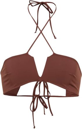 Nensi Dojaka Halterneck bikini top