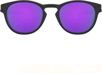 Oakley Sunglasses Oo9265 926555 Latch Black/Purple Unisex