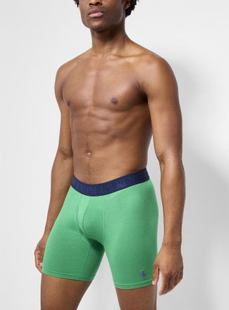 Polo Ralph Lauren Mens 6 colourful stretch boxer brief Cotton and modal