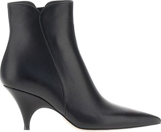 Gianvito Rossi Sofia leather booties Woman 37+