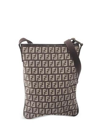 Fendi 2010s Zucchino crossbody bag - Brown