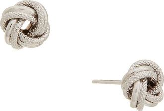 Italian Gold, Inc 10K Florentine Polished Love Knot Earrings