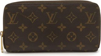 Louis Vuitton Brown Monogram Pvc Long Wallet (Bi-Fold) (Pre-Owned)
