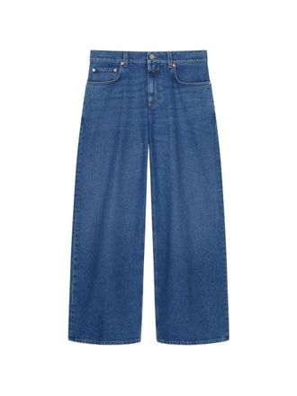 Closed Blue Flared High Rise Jeans