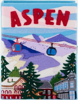 Olympia Le-Tan Aspen Book Clutch Bag