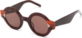Kaleos Sunglasses, female, Brown, Size: 46 MM Swiney 005 Sunglasses