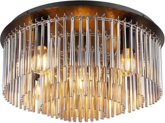 Globo Lighting Plaf&oacute;n - Gorley - Negro - Metal - &Oslash; 50cm - E27 - 15698d1