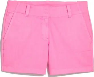Vineyard Vines Everyday Herringbone Shorts in Neon Bloom at Nordstrom, Size 8
