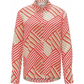 OPUS Filona Blouse - Dames - Blouses & Shirts - Veelkleurig - Maat: L