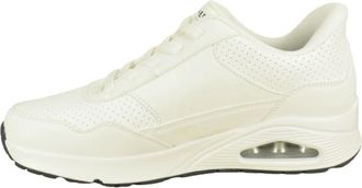 Skechers Wit + Elastic Air.-Z. slip-in - Heren - Sneakers - Wit - 41 EU - Schoenen