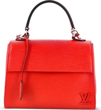Louis Vuitton Cluny Top Handle Bag Epi Leather BB satchel - Rood