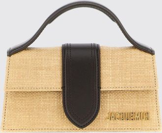 Jacquemus Borsa Le Bambini Jacquemus in rafia e pelle