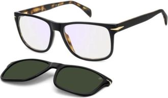 Eyewear by David Beckham Rechthoekig Optisch Montuur - unisex - Brillen - Bruin - 57 MM - Accessoires