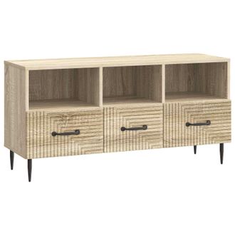vidaXL Mueble De Tv Con Caj&oacute;n Roble Sonoma 102 X 34,5 X 50 Cm Vidaxl