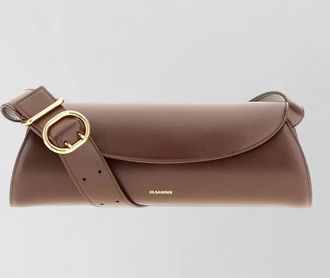 Jil Sander cannolo small leather belt bag