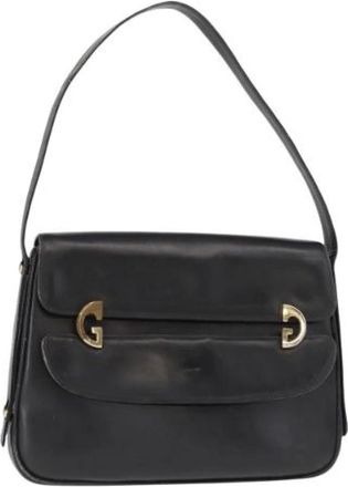 Gucci Pre-owned Shoulder Bags, female, Black, Size: ONE SIZE Pre-owned Vintage Shoulder Bag
