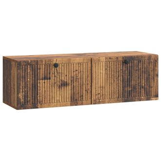 vidaXL Mueble Para Tv De Pared Madera Envejecida 98 X 31 X 30 Cm Vidaxl