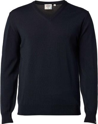 Ivanhoe of Sweden Cashwool V-Neck Male Merinopullover f&uuml;r Herren | schwarz