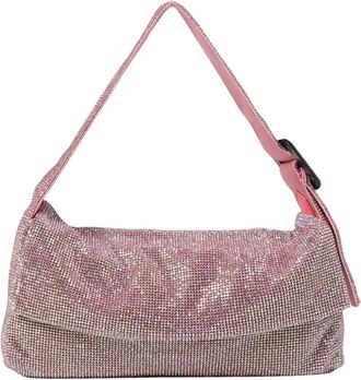 Benedetta Bruzziches Shoulder Bags, female, Pink, ONE SIZE, Pink Sparkle Shoulder Bag