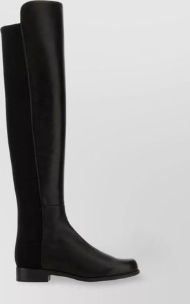 Stuart Weitzman 5050 boots in fabric and nappa leather