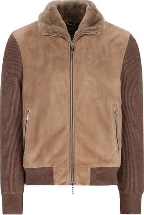 Moorer Campiglio-CAB Bomber Jacket - - Jackets - Uomo - Beige - L