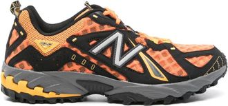 New Balance 610v1 panelled sneakers - men - Rubber/Polyurethane/Fabric/Fabric - 8.5 - Orange