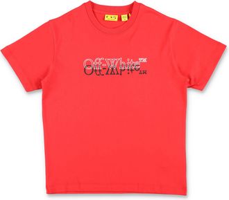 Off-white Camisetas Y Polos Blanco Roto Rojo
