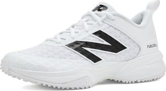 New Balance Fulecell 4040 V8 Turf-Trainer Mens Cleated Shoes White/Black : 10.5 D - Medium, Textile
