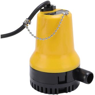 OEM Bomba De Achique Port&aacute;til Sumergible De 12 V Cc, 1110 Gph, 45 W, El&eacute;ctrica, Para Drenaje De Piscinas, Ba&ntilde;eras, Jardines Y Estanques -crezuo