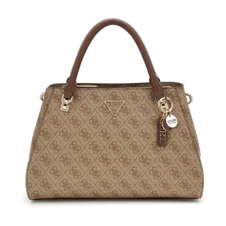 Guess Handbags, female, Brown, Size: ONE SIZE Structured Satchel